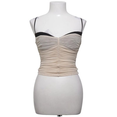 White Fox Boutique, Top, Größe: S, Remind me Again, Beige/Schwarz #8gb