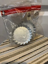 Le Petit Patissier METAL MINI TART PANS MADE IN FRANCE 12 New In Package