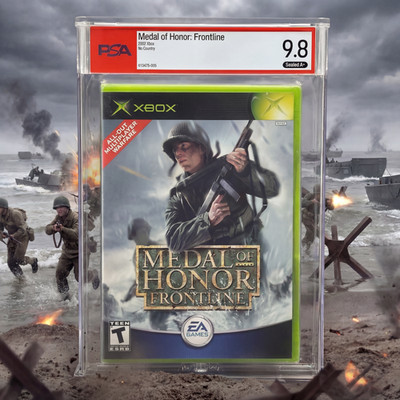 Medal of Honor: Frontline   PSA 9.8 A+   1st Print   Xbox