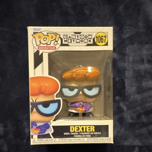 Funko Pop! Vinyl Dexter Cartoon Network #1067 Animation Figure Standard