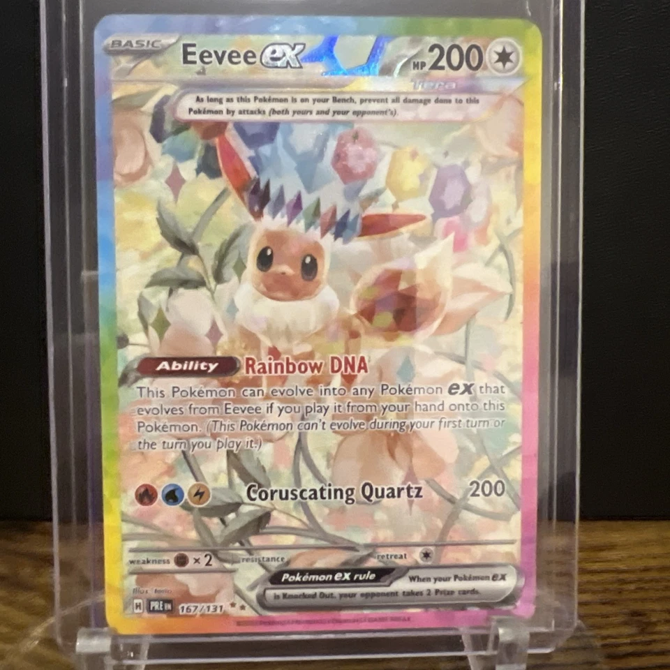 Eevee ex 167/131 Sv: Prismatic Evolutions Holo - Image 2 of 4