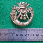WW1 British Army Duke of Cornwall's Light Infantry Cap Badge Cast
