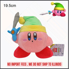 Hot Game Star Kirby Sword Kirby Plush Toy High Quality Cartoon Stuffed Peluche D