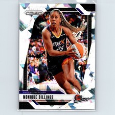 2024 Panini Prizm WNBA Monique Billings #120 Cracked Ice Phoenix Mercury