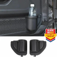 2x Door Pocket Front Door Storage Box for 2018+ Jeep Wrangler JL JT Accessories