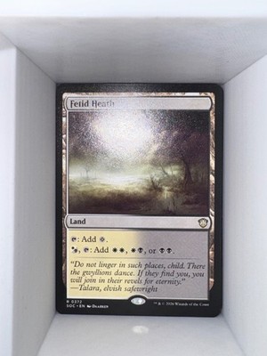 Fetid Heath R Commander: Secrets of Strixhaven 372 NM