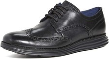 Cole Haan Mens Original Grand Shortwing Oxford Black sz 10.5