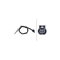Hella Sensor, Abgastemperatur 6PT 010 376-571 FüR Bmw, Vor Katalysator