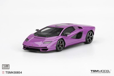 TSM 1/43 Lamborghini Countach LPI800-4 Viola (Violet) 30th TSM430854