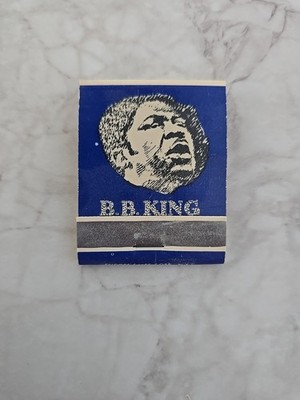 B.B. King Vintage Matchbook   Blues Legend   Fan Club Promo   Unused NOS