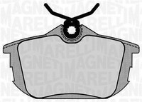 Magneti Marelli Bremsbelagsatz, Scheibenbremse 363916060336 FüR Mitsubishi