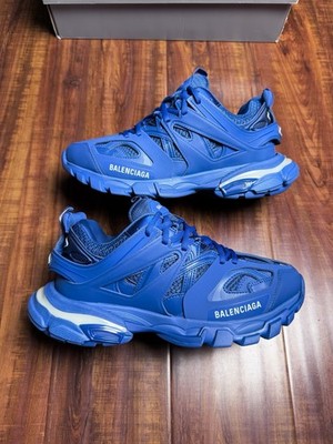 Balenciaga Track LED Triple Blue Navy Mens Trainer Mesh Sneakers