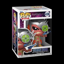 Funko Pop Vinilo Rocas Cyborg Eddie 438 Figura Iron Maiden Totalmente Nuevo