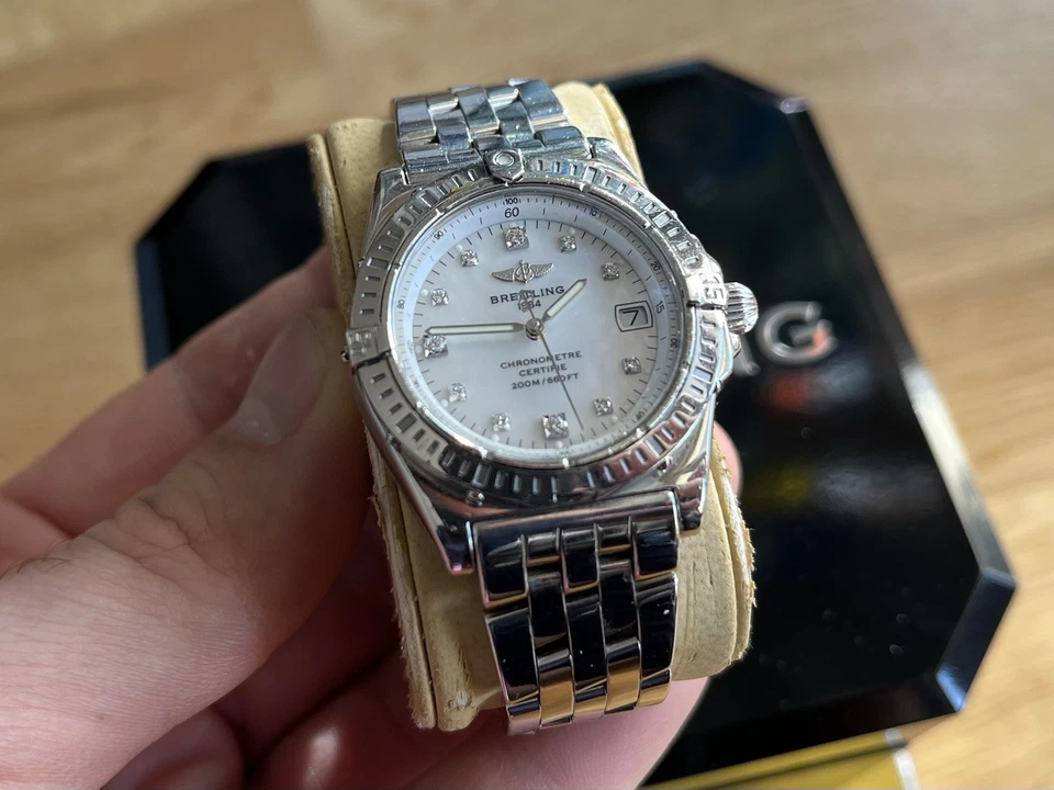 Orologio Donna Breitling Callisto Quarzo A77346 Chronometro - Immagine 2 di 4
