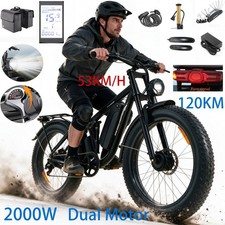 2000W Dual Motor Elektrofahrrad 26 Zoll E-Mountainbike 48V 23Ah Off-Road …