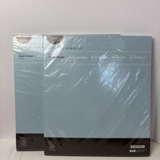 2 X Creative Memories Picfolio Multi-Pocket Sleeves 11x14- 15 sleeves- NIP-2008