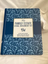 My Family Estate Legal Document Kit by Inc. Peter Pauper Press (2020, Record...