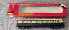 Hornby R430 GWR Coach 57 Brake 3rd Car  brown/cream boxed OO Gauge