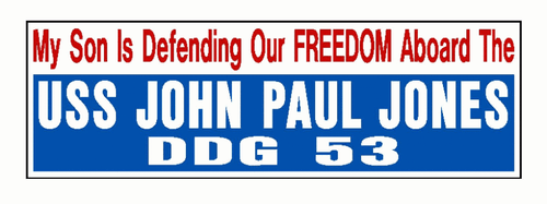 USS JOHN PAUL JONES DDG 53 Decal U S Navy USN Military B01 - Picture 3 of 14