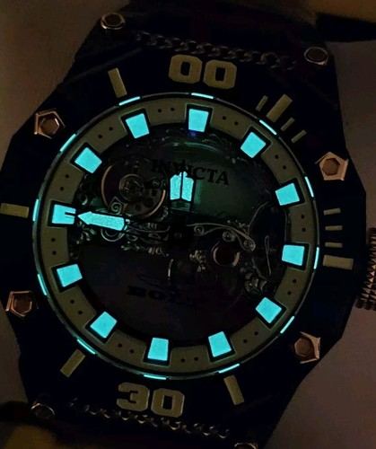 Invicta - BOLT - Linear Bridge / Automatic - Ghost - Skeleton - mens watch - Picture 2 of 9