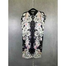 Something Else Silk Printed Shift Dress Size US 4