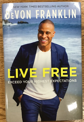 Live Free - by Devon Franklin (Hardcover) NEW  