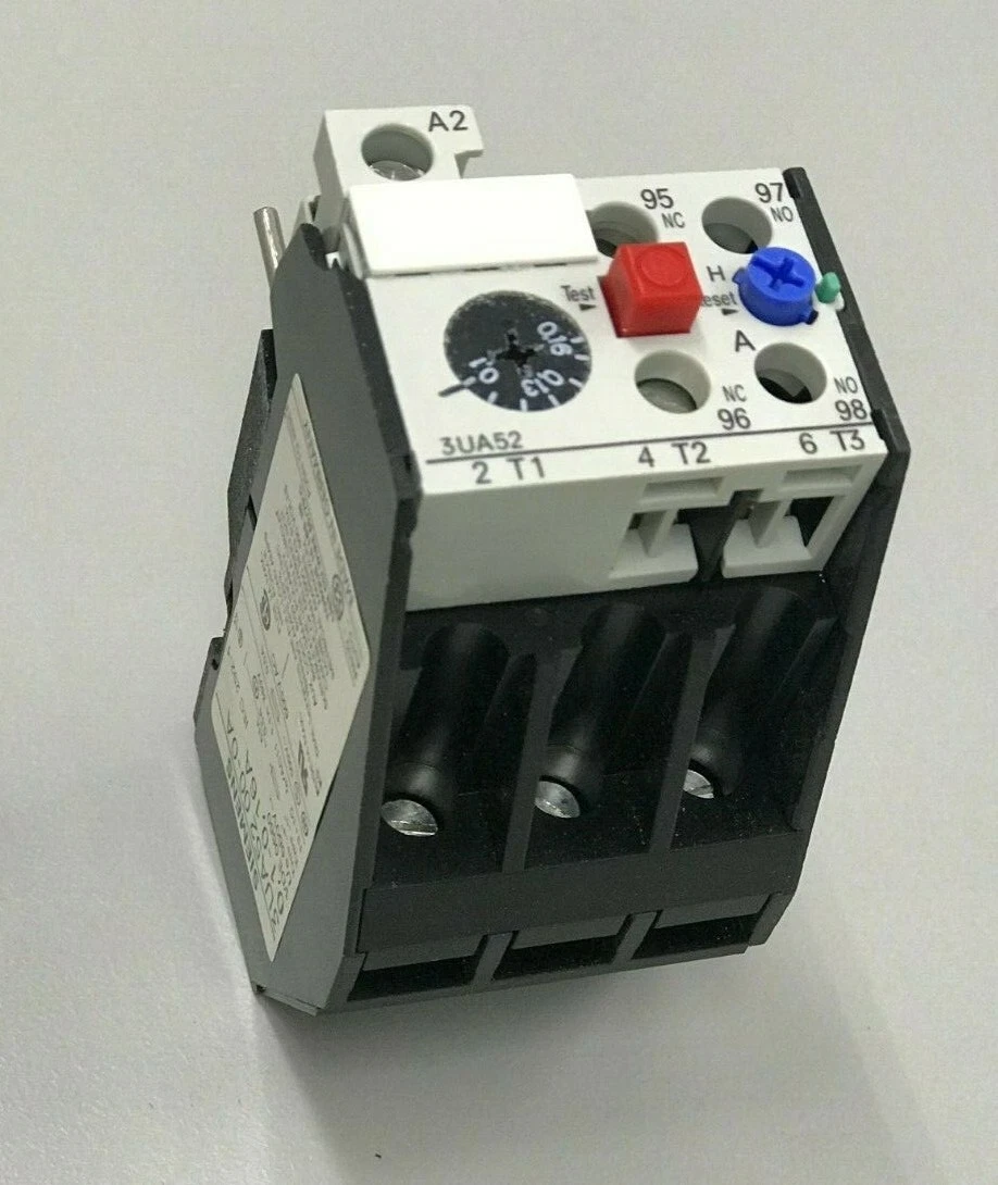 Siemens 3UA52 002C Overload Relay 1625A 600V AC, 40 OFF