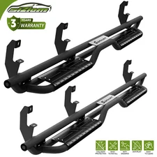 Running Boards FIT 2019-2025 Chevy Silverado 1500 Crew Cab 3Tube Drop Down Step