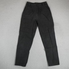 Vintage Cherokee Pants Women Size 14 Washed/Faded Black