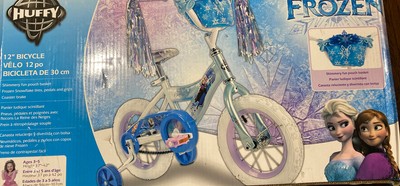 frozen bike with basket
