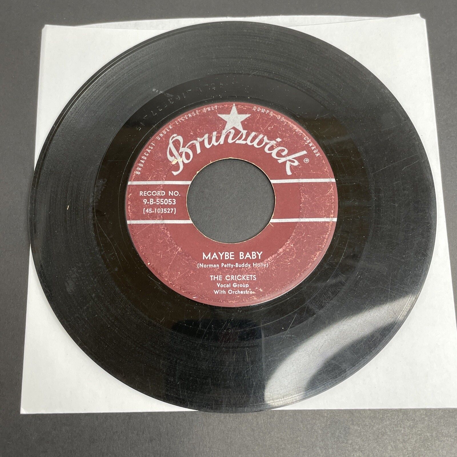 Buddy Holly & The Crickets, Maybe Baby (7