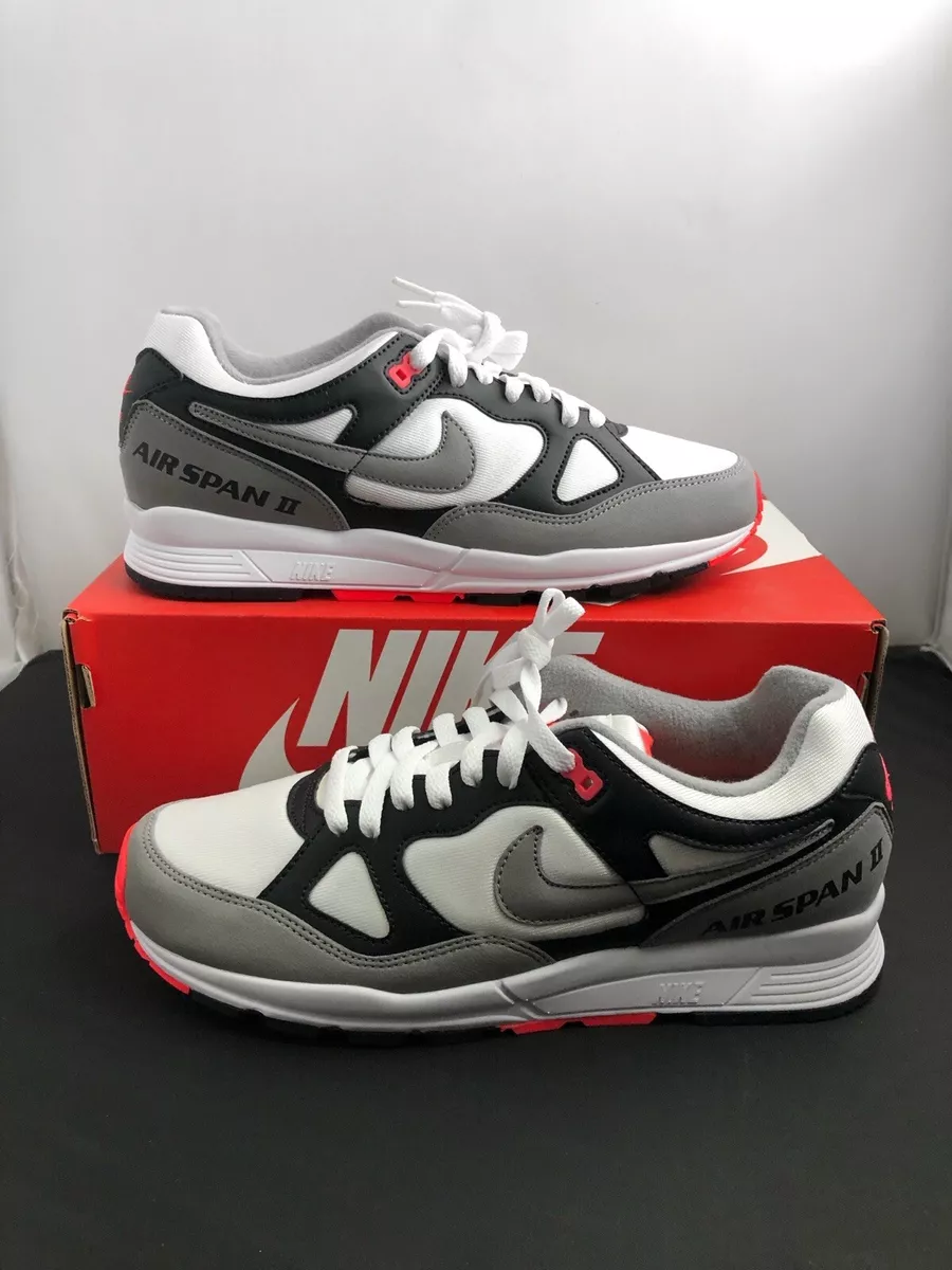 Empresario cerebro Recreación NEW Nike Air Span 2 II OG Hot Coral Lava Infrared SZ 9.5 AH8047-005 AIR MAX  | eBay