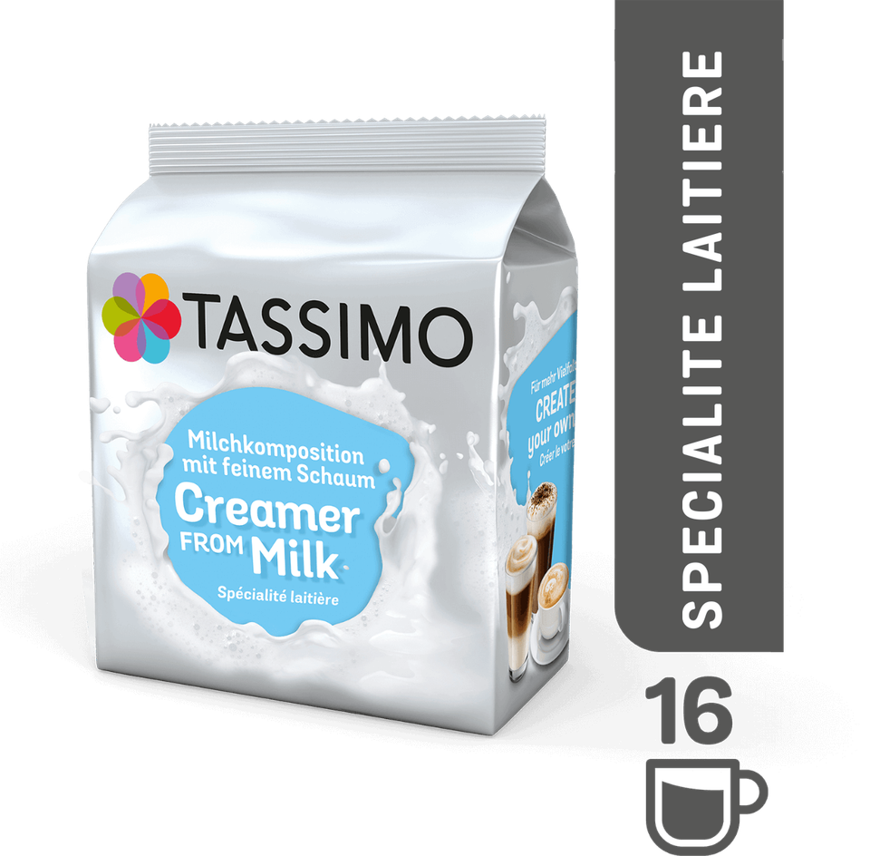 Tassimo Milk Pods Milk Creamer T Discs 5 Packs (80 Drinks
