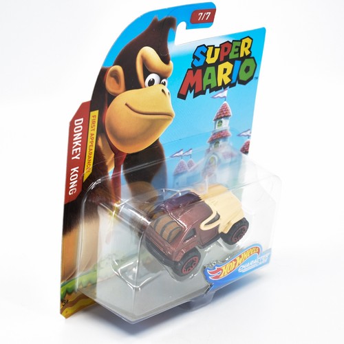 2017 Mattel Hot Wheels Donkey Kong First Appearance Super Mario Character Cars - Imagen 4 de 5