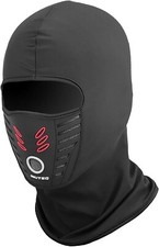 Summer Balaclava UV Protection Bike Face Mask with Glasses Hole Breathable Scarf