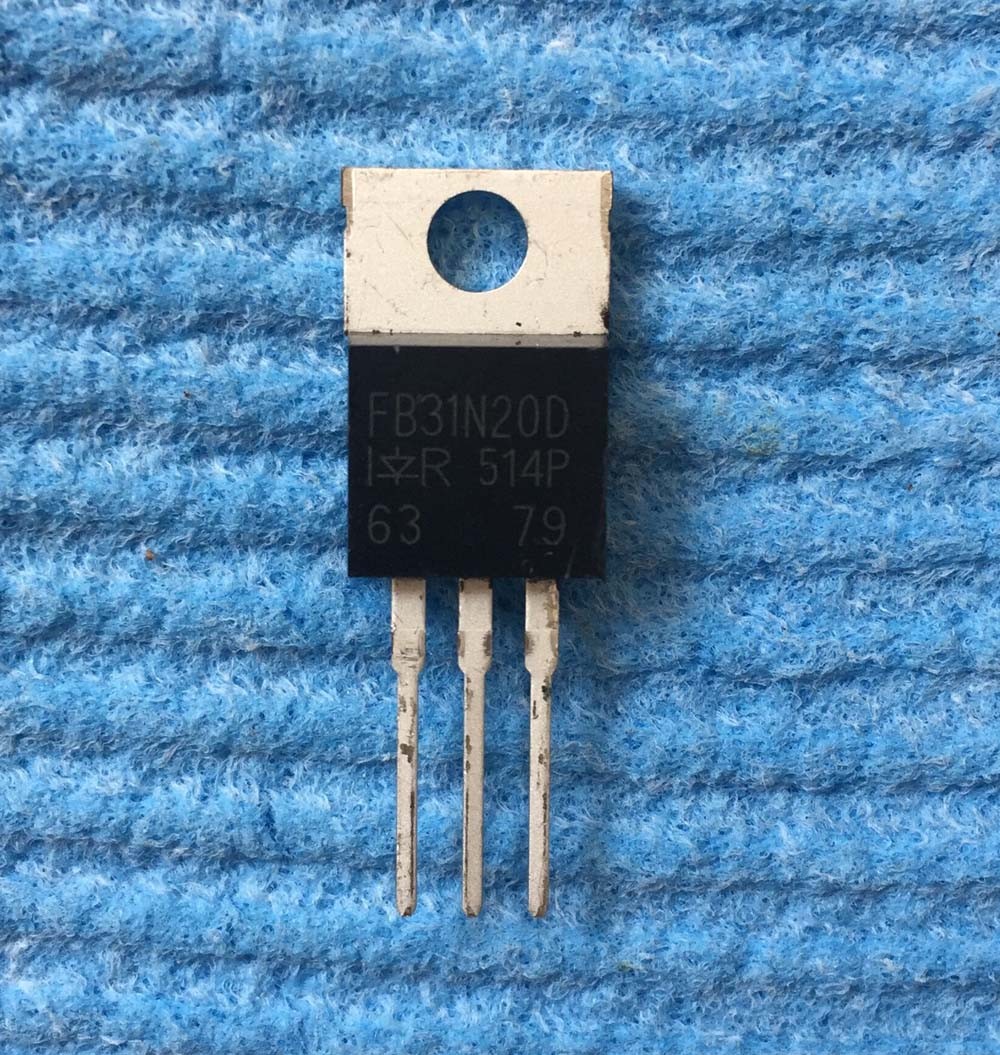 FB31N20D=IRFB31N20D Transistore TO-220'' UK Azienda SINCE1983 - Foto 6