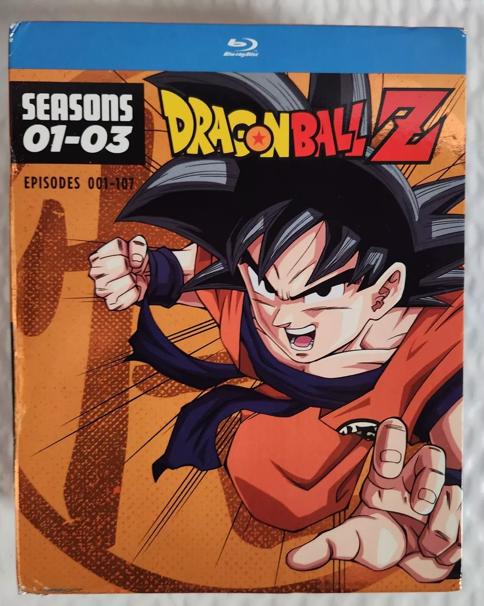 DragonBall Z Seasons 01 03 Episodes 001 107 Bluray eBay