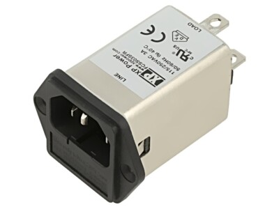 Connecteur FASMA03SFR XP POWER – Prise Mâle AC 3A, Compatible Alimentation XP Power