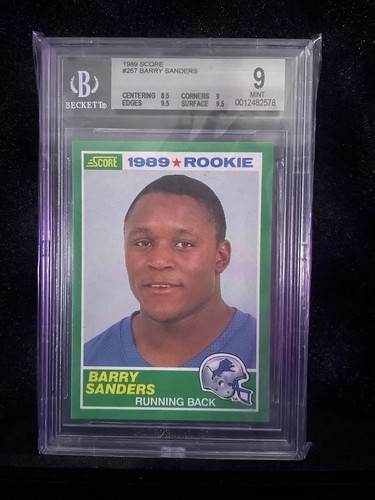 1989 Barry Sanders #257