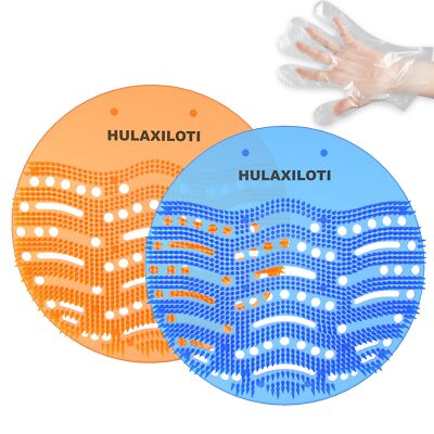 Urinal Screen Deodorizer50 pack Anti-Splash Urinal Screens Cakes with Long-La...
