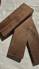 **3 DRIED WALNUT CRAFT BOARDS (15.25 - 12.25 - 9.5 long 3.5 wide X 0.75 thick)**