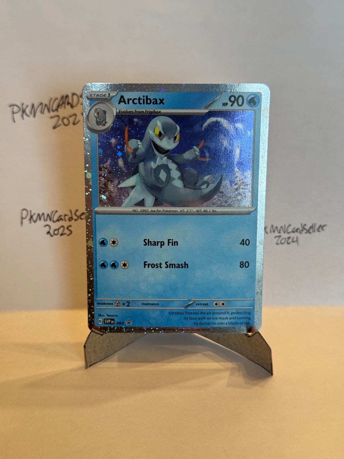 Arctibax - SVP064 - Pokemon Card Tcg Promo Scarlet & Violet Ultra Rare Holo NM