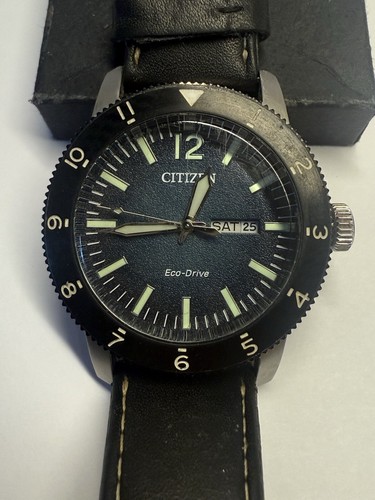 CITIZEN Eco-DRIVE J800-S119227 Men's WATCH DAY/Date STAINLESS Diver watch works - Picture 23 of 23