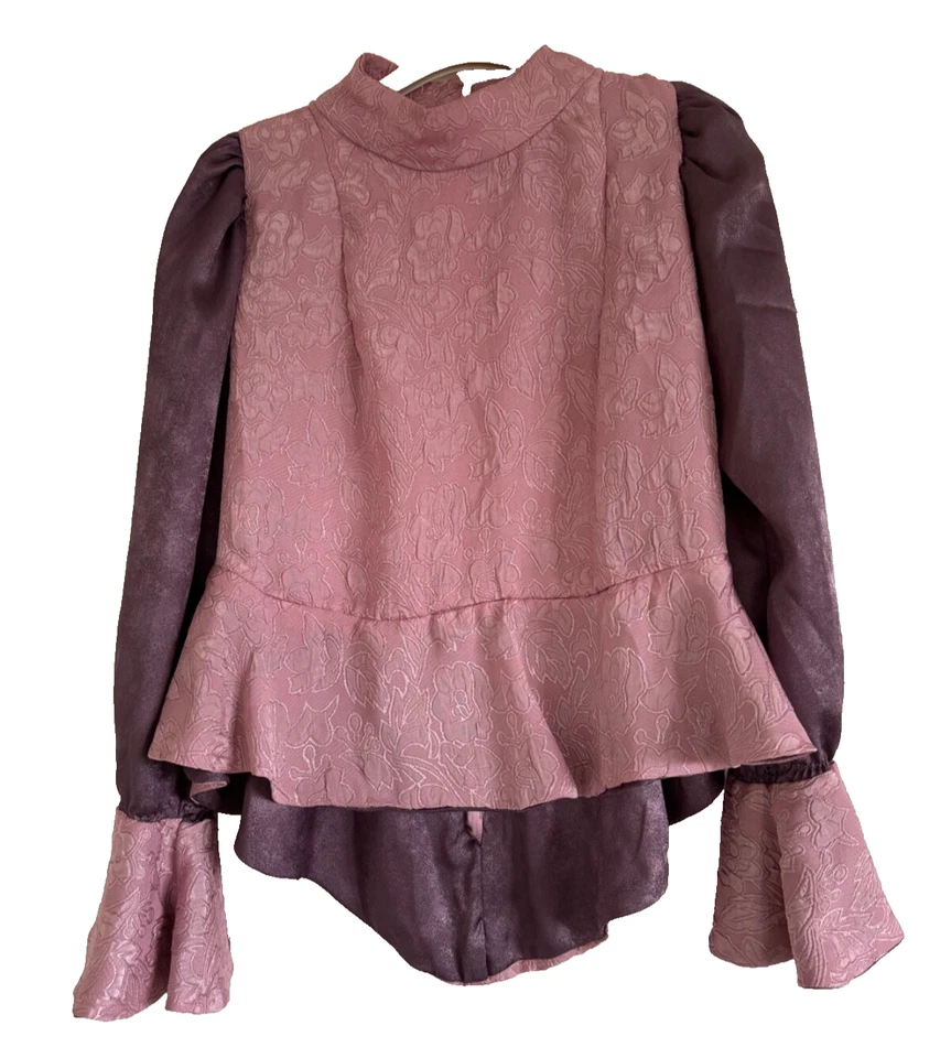 Victorian Edwardian-Style Sepia Dress Costume | size 10-12) Huge Price Drop $50 - Image 4 of 4