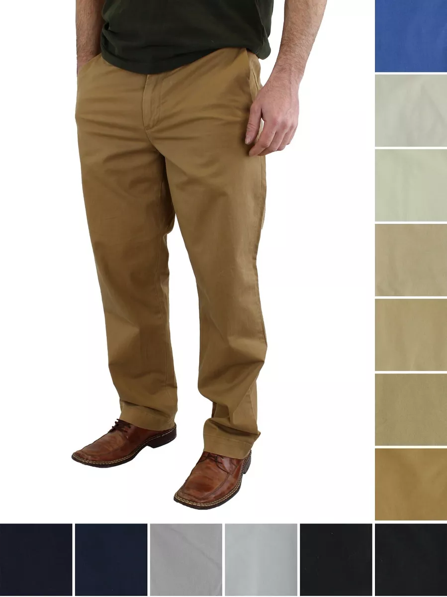 Polo Ralph Lauren Straight Fit Flat Front Stretch Twill Chino