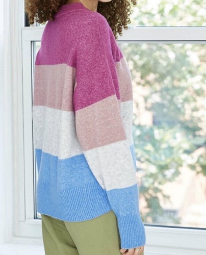 A New Day Color-block Slouchy Crewneck 