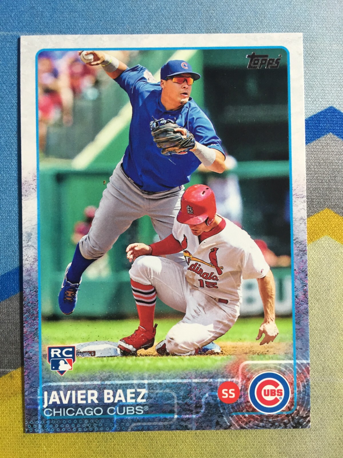 2015 Topps Series 1 JAVIER BAEZ Chicago Cubs Rookie #315