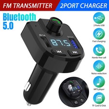 Bluetooth Car Set FM Transmitter Radio MP3 Player USB Charger Wireless Handsfree