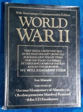 World War II 50th Anniversary Commemorative Edition Book**TORN**