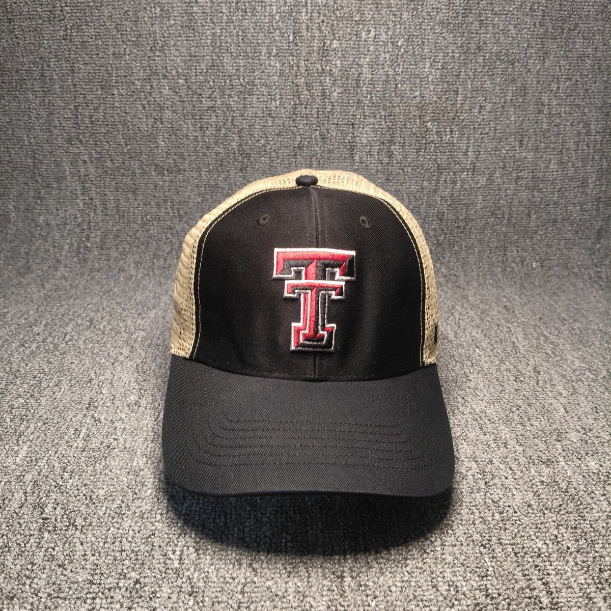 '47 Brand Texas Tech Red Raiders Trucker Hat Black Mesh Snapback
